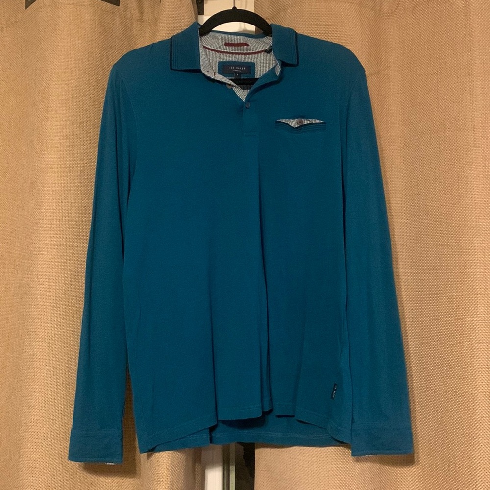Ted Baker Long Sleeve Polo